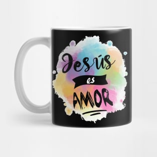 Jesús es amor Mug